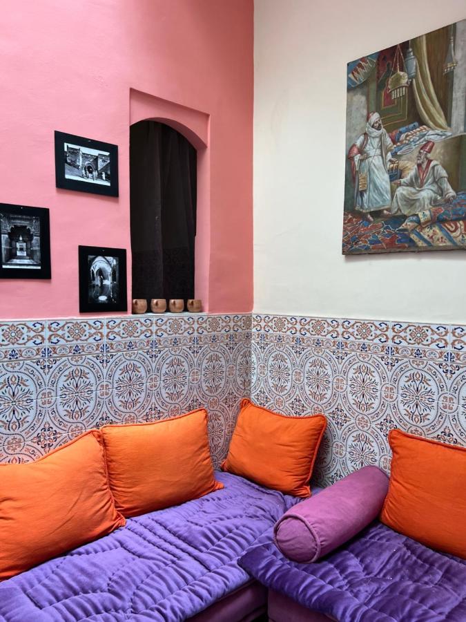 Jolie Maison/riad 6 pers dans un cadre familial Marrakesh Exterior foto
