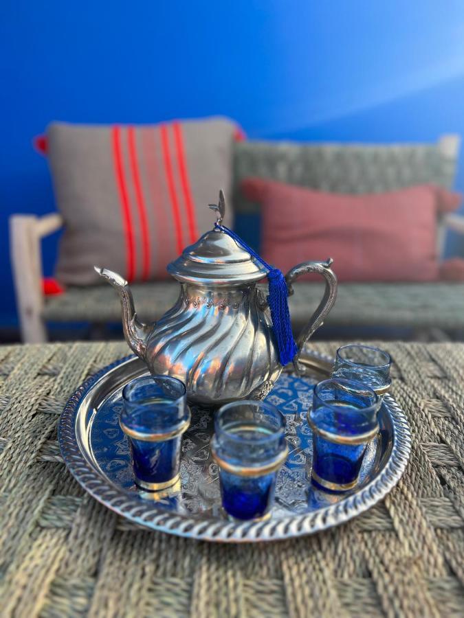 Jolie Maison/riad 6 pers dans un cadre familial Marrakesh Exterior foto